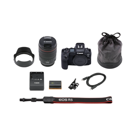Canon EOS R5 Mirrorless Camera with 24-105mm f/4 Lens — Being Shipped