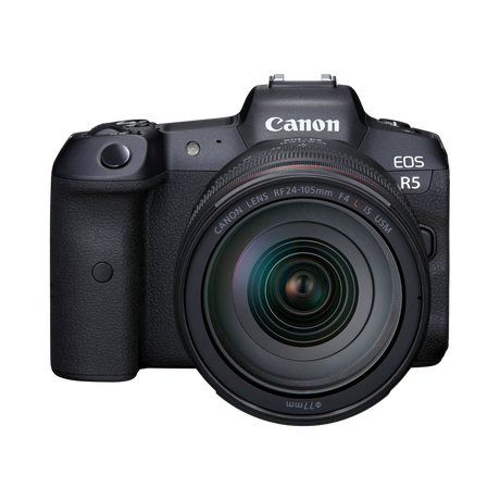 Canon EOS R5 Mirrorless Camera with 24-105mm f/4 Lens — Being Shipped