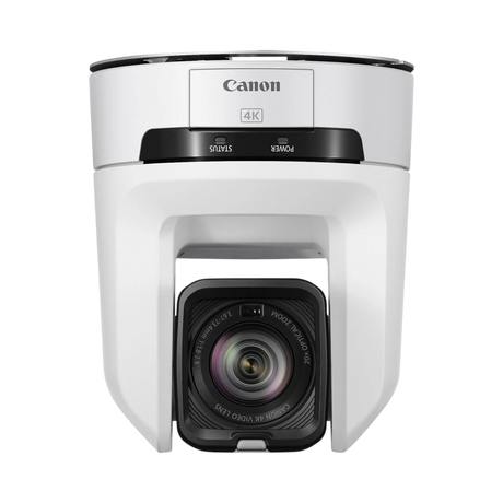 Canon CR-N100 4K NDI PTZ Camera with 20x Zoom (Titanium White) — Being Shipped