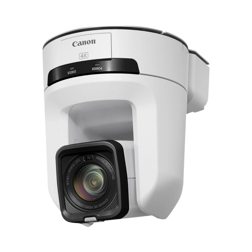 Canon CR-N100 4K NDI PTZ Camera with 20x Zoom (Titanium White) — Being Shipped