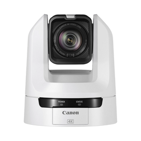 Canon CR-N100 4K NDI PTZ Camera with 20x Zoom (Titanium White) — Being Shipped