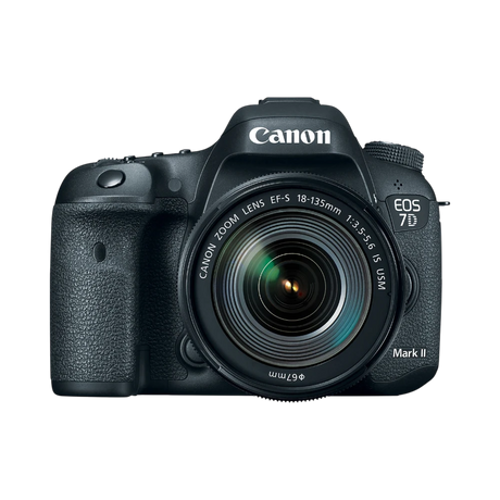 Canon EOS 7D Mark II DSLR Camera with 18-135mm f/3.5-5.6 IS USM Lens & W-E1 Wi-Fi Adapter — Being Shipped