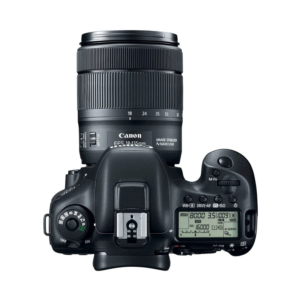 Canon EOS 7D Mark II DSLR Camera with 18-135mm f/3.5-5.6 IS USM Lens & W-E1 Wi-Fi Adapter — Being Shipped