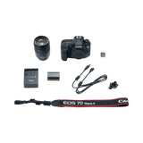 Canon EOS 7D Mark II DSLR Camera with 18-135mm f/3.5-5.6 IS USM Lens & W-E1 Wi-Fi Adapter — Being Shipped