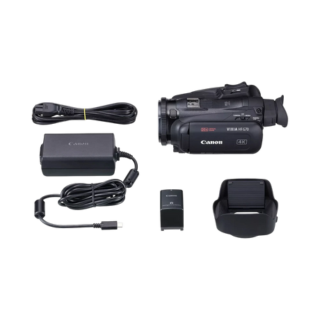 Canon Vixia HF G70 UHD 4K Camcorder (Black) — Being Shipped