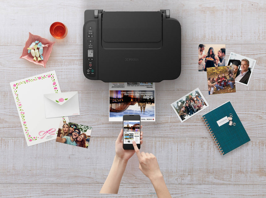 Canon PIXMA TS3520 Wireless All-In-One Printer (Black) — Being Shipped