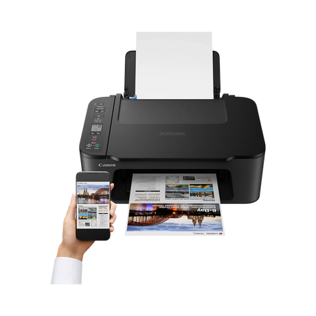 Canon PIXMA TS3520 Wireless All-In-One Printer (Black) — Being Shipped