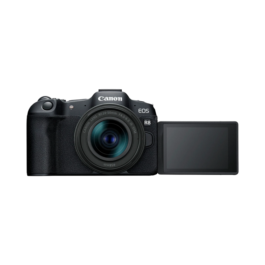 Canon EOS R8 Mirrorless Camera with RF 24-50mm f/4.5-6.3 IS STM Lens — Being Shipped