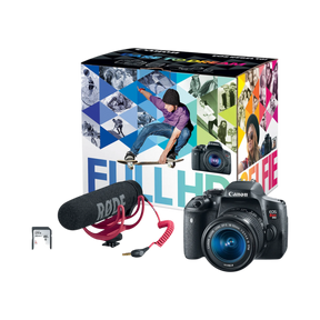 Canon EOS Rebel T6i DSLR Camera with 18-55mm Lens Video Creator Kit — Being Shipped
