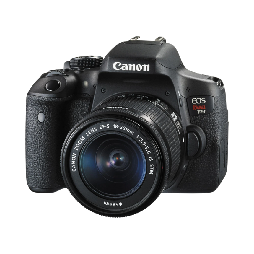 Canon EOS Rebel T6i DSLR Camera with 18-55mm Lens Video Creator Kit — Being Shipped