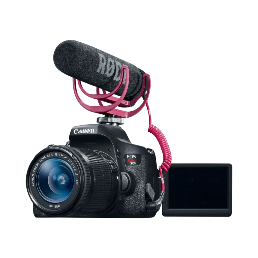 Canon EOS Rebel T6i DSLR Camera with 18-55mm Lens Video Creator Kit — Being Shipped