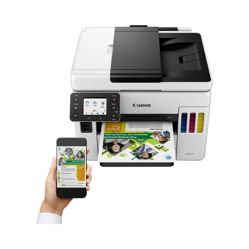 Canon MAXIFY GX7021 Wireless MegaTank All-In-One Color Printer — Being Shipped