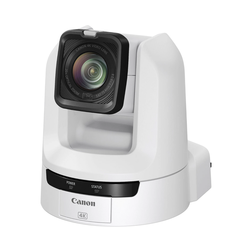 Canon CR-N300 4K NDI PTZ Camera with 20x Zoom (Titanium White) — Being Shipped