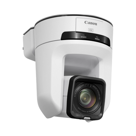 Canon CR-N300 4K NDI PTZ Camera with 20x Zoom (Titanium White) — Being Shipped