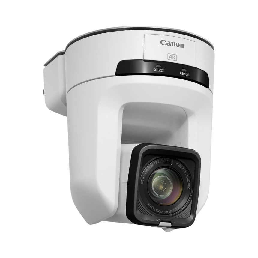 Canon CR-N300 4K NDI PTZ Camera with 20x Zoom (Titanium White) — Being Shipped