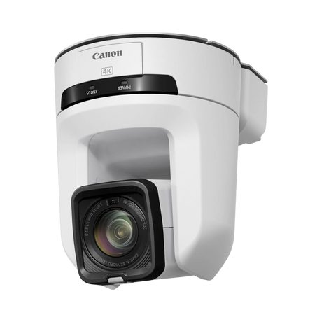 Canon CR-N300 4K NDI PTZ Camera with 20x Zoom (Titanium White) — Being Shipped