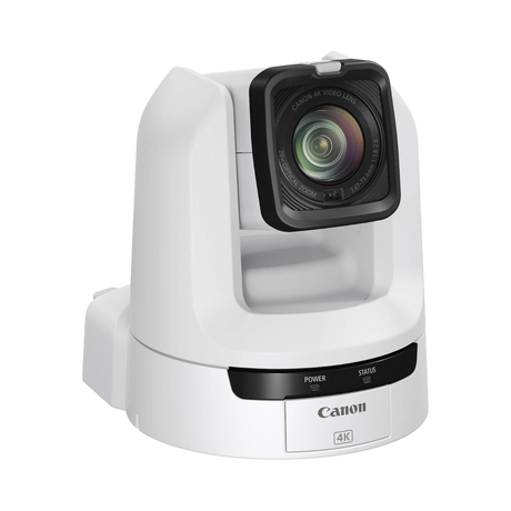 Canon CR-N300 4K NDI PTZ Camera with 20x Zoom (Titanium White) — Being Shipped