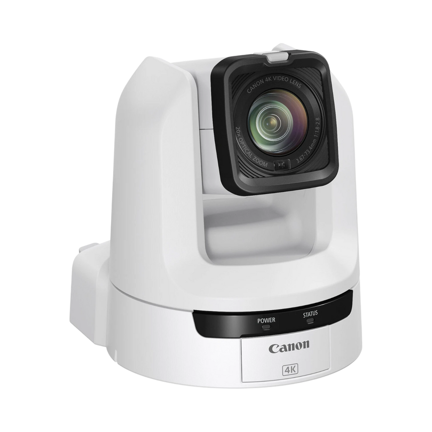 Canon CR-N300 4K NDI PTZ Camera with 20x Zoom (Titanium White) — Being Shipped