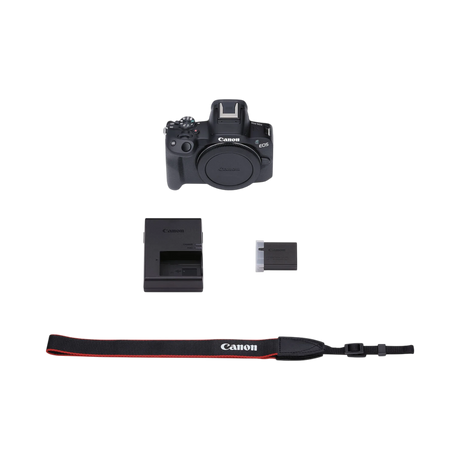 Canon EOS R50 Mirrorless Camera (Black) — Being Shipped
