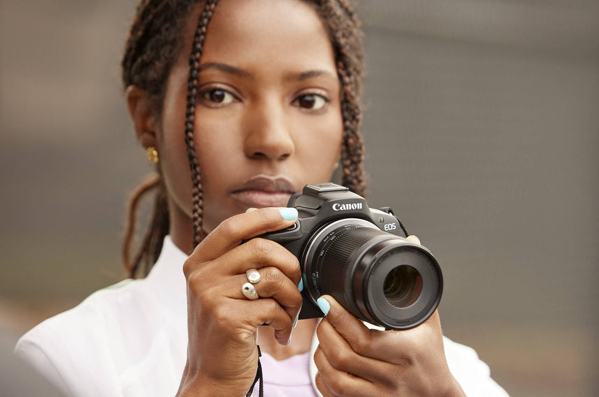 Canon EOS R50 Mirrorless Camera (Black) — Being Shipped