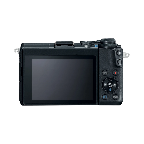 Canon EOS M6 Mirrorless Digital Camera with 15-45mm Lens (Black) — Being Shipped