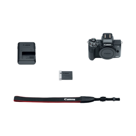 Canon EOS M50 Mirrorless Digital Camera (Body Only, Black) — Being Shipped