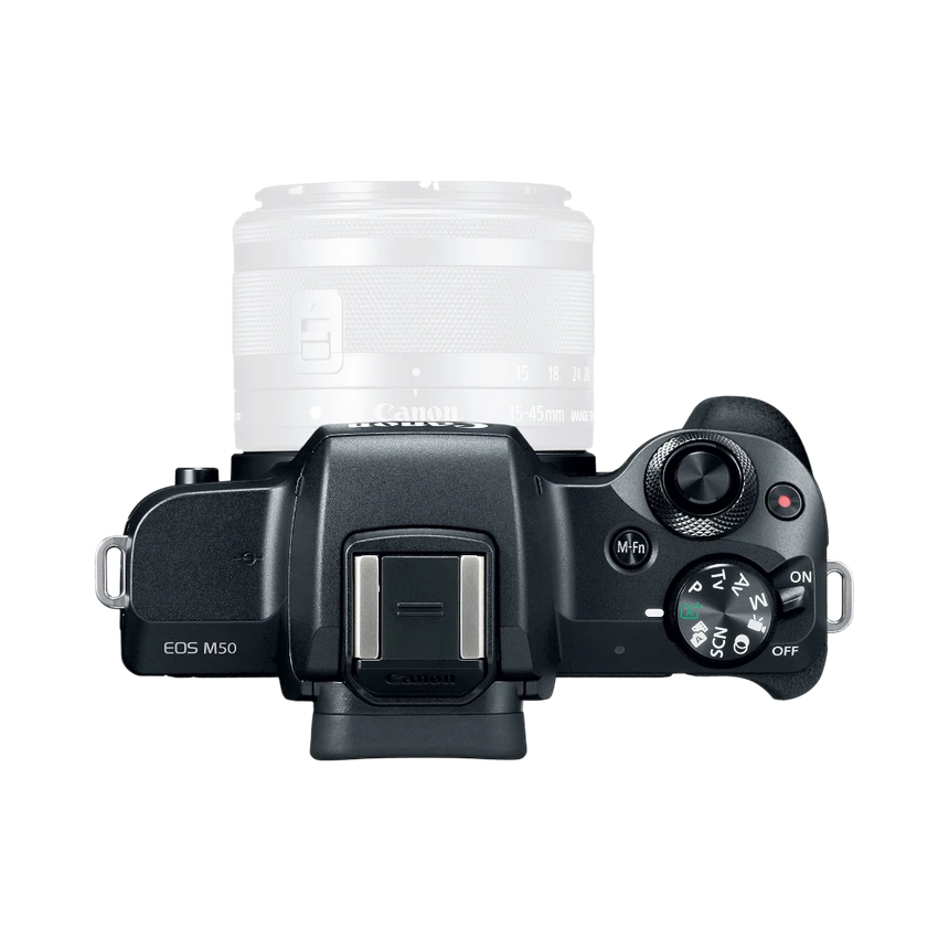 Canon EOS M50 Mirrorless Digital Camera (Body Only, Black) — Being Shipped