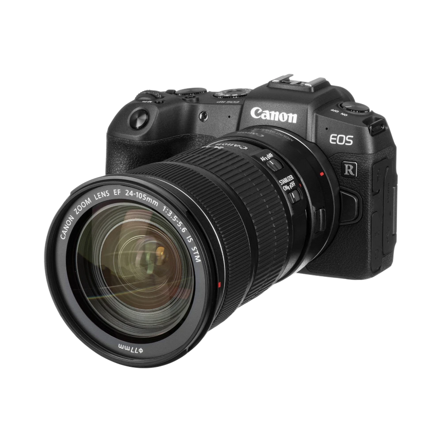 Canon EOS RP Mirrorless Digital Camera with EF 24-105mm f/3.5-5.6 STM Lens & Mount Adapter EF-EOS R Kit — Being Shipped