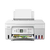 Canon PIXMA G3270 MegaTank All-in-One Wireless Inkjet Color Printer (White) — Being Shipped