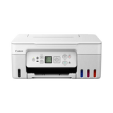 Canon PIXMA G3270 MegaTank All-in-One Wireless Inkjet Color Printer (White) — Being Shipped