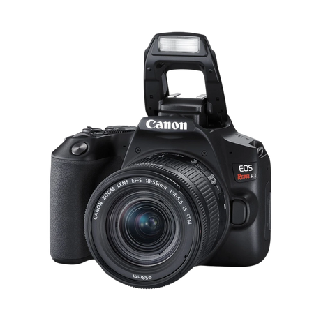 Canon EOS Rebel SL3 DSLR Camera with 18-55mm Lens (Black) — Being Shipped