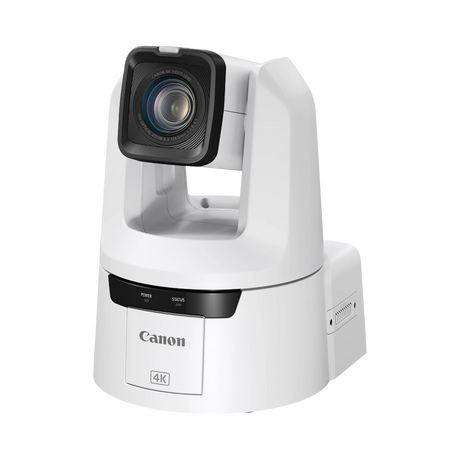Canon CR-N500 Professional 4K NDI PTZ Camera with 15x Zoom (Titanium White) — Being Shipped