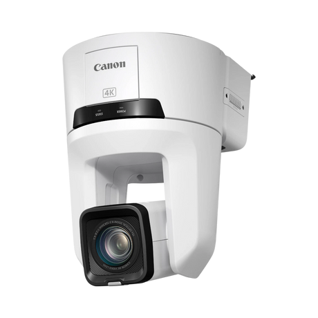 Canon CR-N500 Professional 4K NDI PTZ Camera with 15x Zoom (Titanium White) — Being Shipped