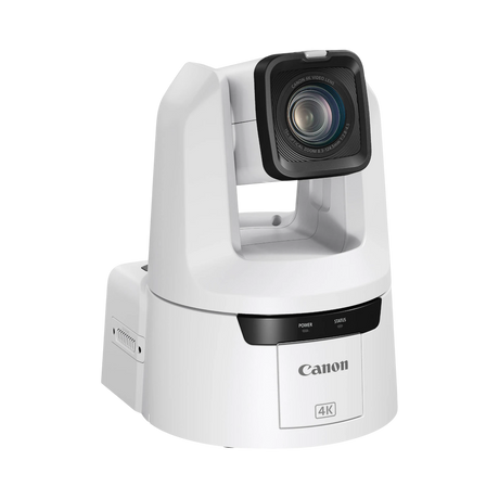 Canon CR-N500 Professional 4K NDI PTZ Camera with 15x Zoom (Titanium White) — Being Shipped