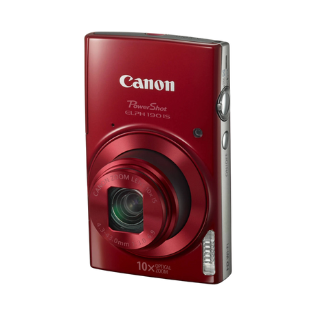 Canon PowerShot ELPH 190 IS Digital Camera (Red) — Being Shipped