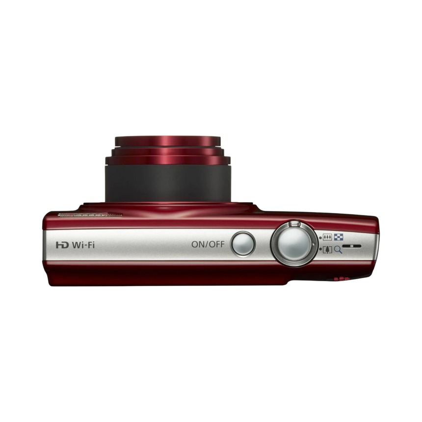 Canon PowerShot ELPH 190 IS Digital Camera (Red) — Being Shipped