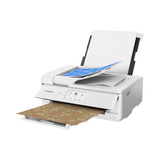 Canon Pixma TS9521Ca Wireless All-in-One Inkjet Printer (White) — Being Shipped