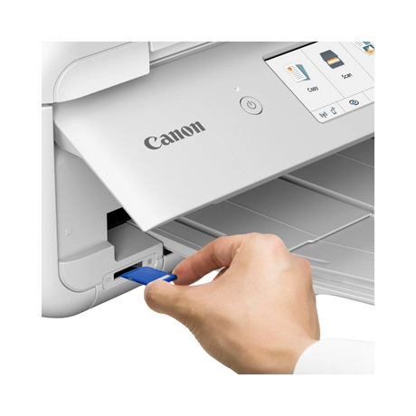 Canon Pixma TS9521Ca Wireless All-in-One Inkjet Printer (White) — Being Shipped