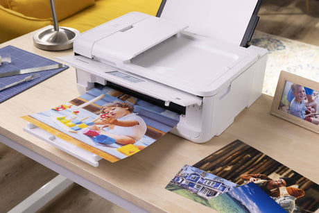 Canon Pixma TS9521Ca Wireless All-in-One Inkjet Printer (White) — Being Shipped