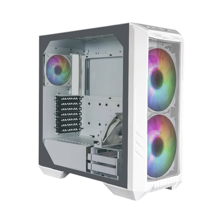 Cooler Master HAF 500 Mid-Tower Gaming Case (White) — Being Shipped