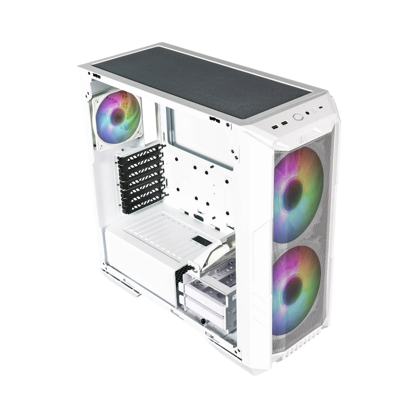 Cooler Master HAF 500 Mid-Tower Gaming Case (White) — Being Shipped