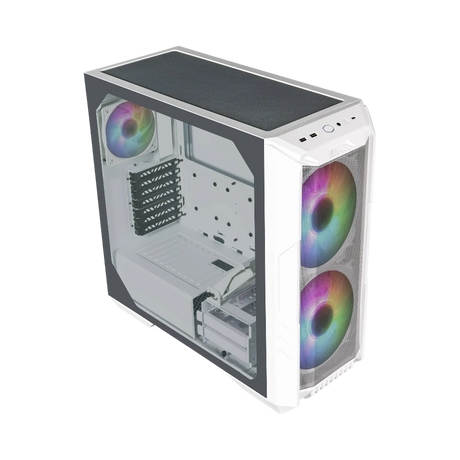 Cooler Master HAF 500 Mid-Tower Gaming Case (White) — Being Shipped