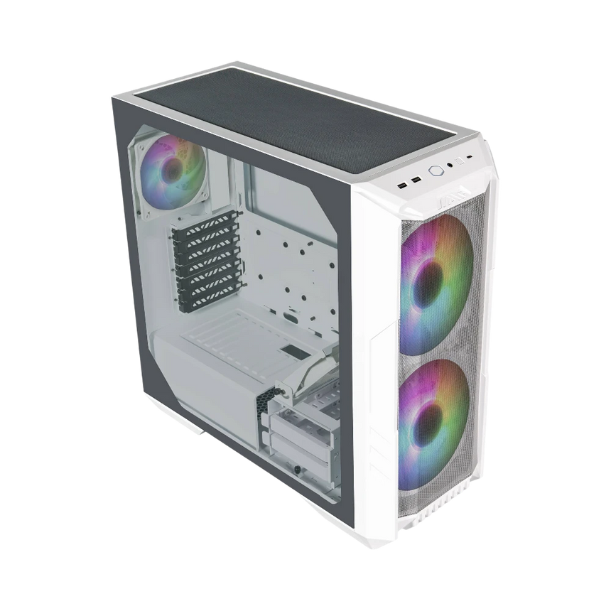 Cooler Master HAF 500 Mid-Tower Gaming Case (White) — Being Shipped