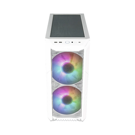 Cooler Master HAF 500 Mid-Tower Gaming Case (White) — Being Shipped