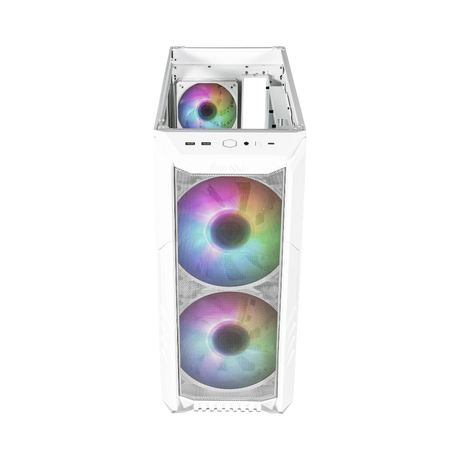 Cooler Master HAF 500 Mid-Tower Gaming Case (White) — Being Shipped