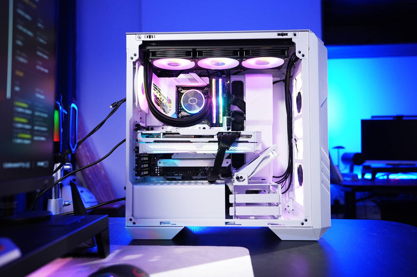 Cooler Master HAF 500 Mid-Tower Gaming Case (White) — Being Shipped