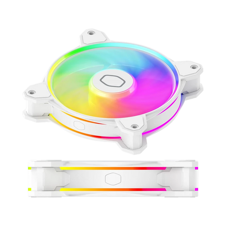Cooler Master MasterFan MF140 HALO² Case Fan (White) — Being Shipped