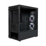 Cooler Master TD300 Mesh Mid-Tower Case (Black) — Being Shipped