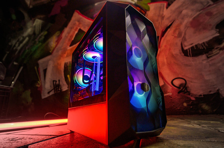 Cooler Master TD300 Mesh Mid-Tower Case (Black) — Being Shipped