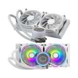 Cooler Master MasterLiquid ML240 Illusion White ARGB Close-Loop AIO CPU Liquid Cooler — Being Shipped